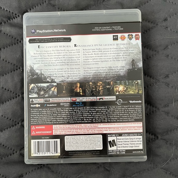 PS3 Skyrim all CIB - Picture 3 of 3